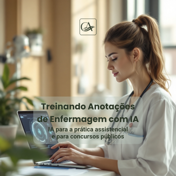 Capa do E-book Treinando Anotações de Enfermagem com IA